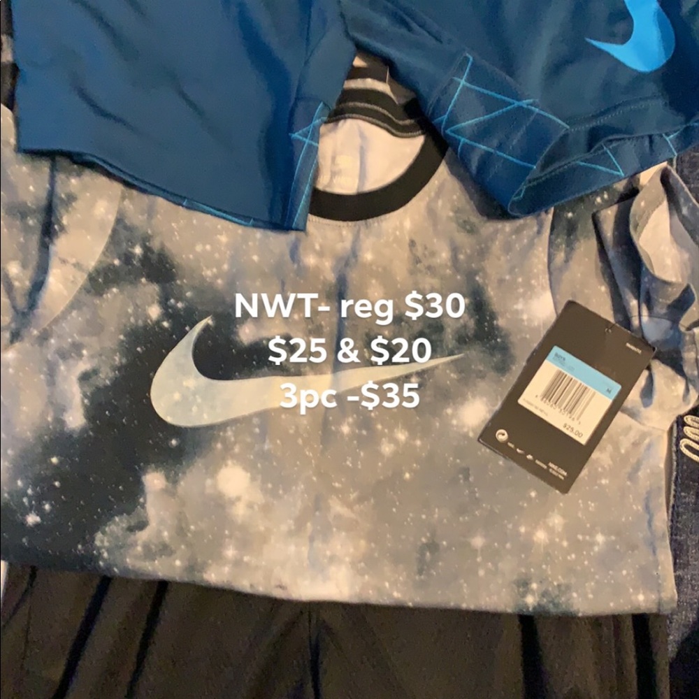 Nike shorts & top